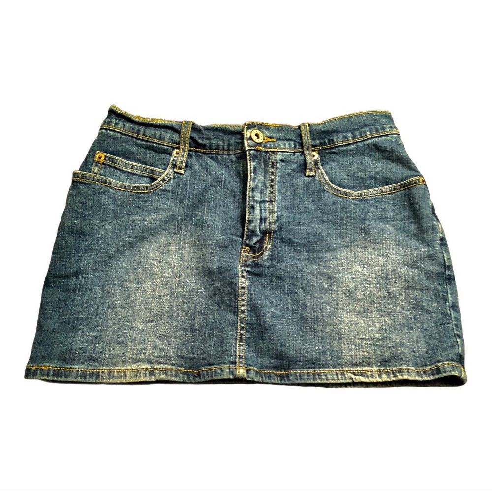 Rave Jean Skirt